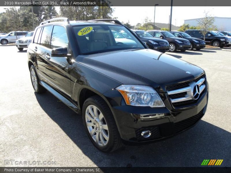 Black / Almond/Black 2010 Mercedes-Benz GLK 350