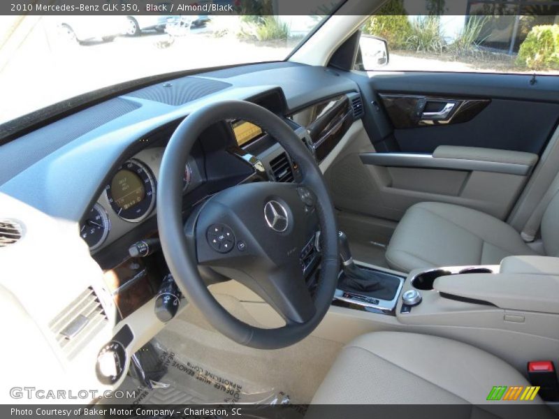 Black / Almond/Black 2010 Mercedes-Benz GLK 350