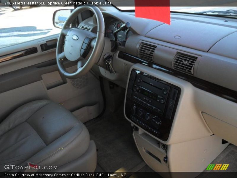 Spruce Green Metallic / Pebble Beige 2006 Ford Freestar SEL