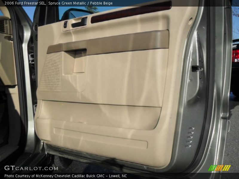 Spruce Green Metallic / Pebble Beige 2006 Ford Freestar SEL