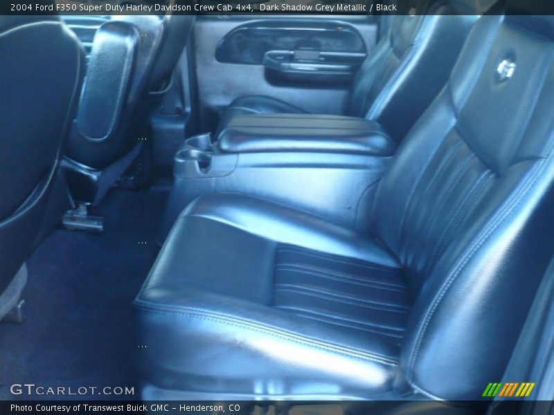 Dark Shadow Grey Metallic / Black 2004 Ford F350 Super Duty Harley Davidson Crew Cab 4x4