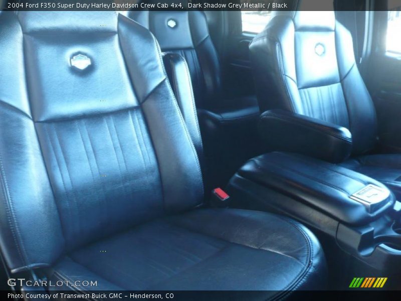 Dark Shadow Grey Metallic / Black 2004 Ford F350 Super Duty Harley Davidson Crew Cab 4x4