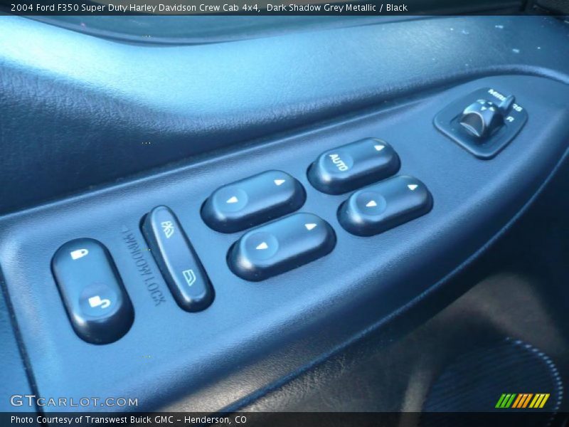 Dark Shadow Grey Metallic / Black 2004 Ford F350 Super Duty Harley Davidson Crew Cab 4x4