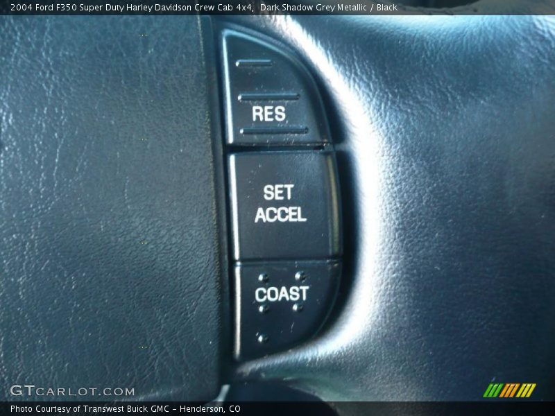 Dark Shadow Grey Metallic / Black 2004 Ford F350 Super Duty Harley Davidson Crew Cab 4x4
