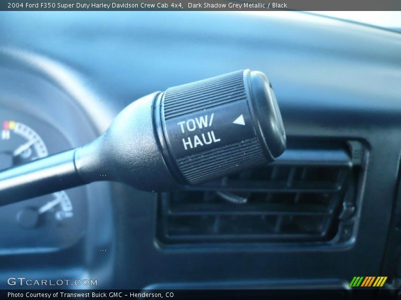 Dark Shadow Grey Metallic / Black 2004 Ford F350 Super Duty Harley Davidson Crew Cab 4x4