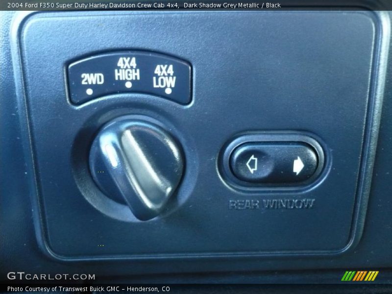 Dark Shadow Grey Metallic / Black 2004 Ford F350 Super Duty Harley Davidson Crew Cab 4x4