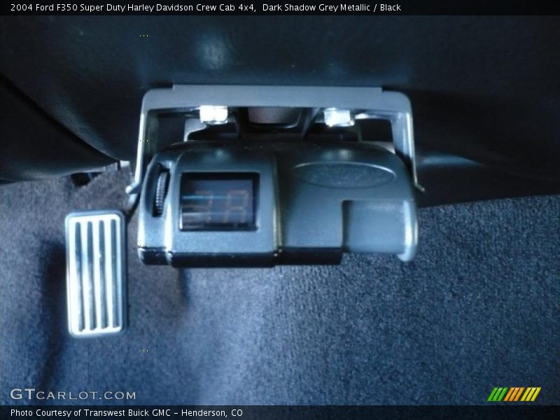 Dark Shadow Grey Metallic / Black 2004 Ford F350 Super Duty Harley Davidson Crew Cab 4x4