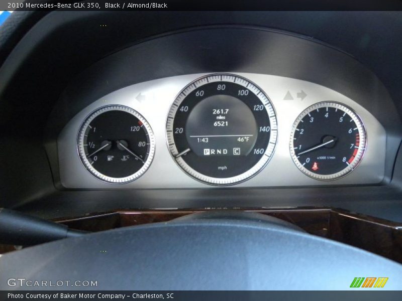 Black / Almond/Black 2010 Mercedes-Benz GLK 350