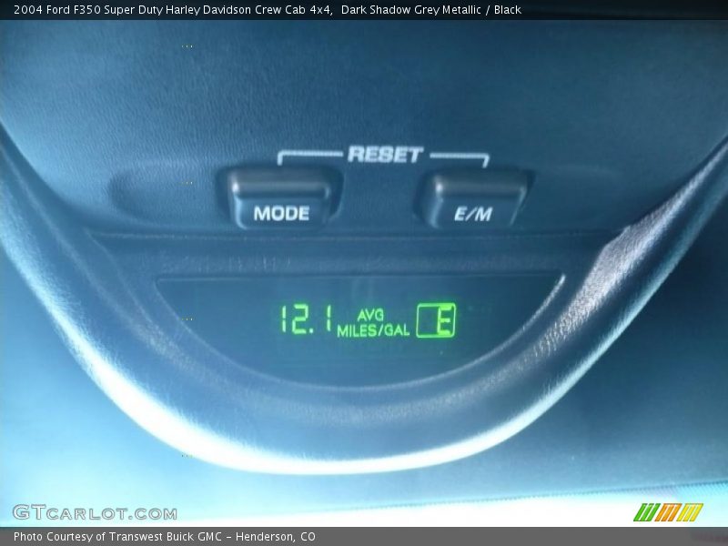 Dark Shadow Grey Metallic / Black 2004 Ford F350 Super Duty Harley Davidson Crew Cab 4x4