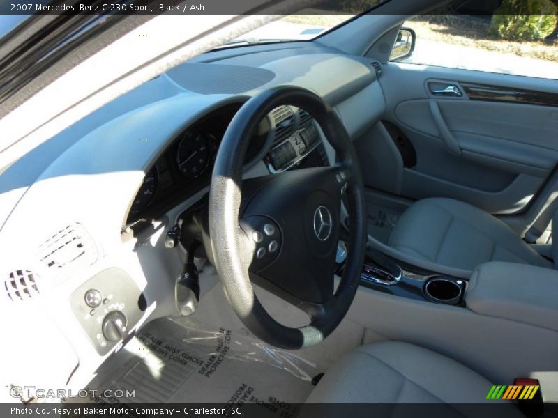 Black / Ash 2007 Mercedes-Benz C 230 Sport