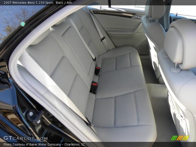 Black / Ash 2007 Mercedes-Benz C 230 Sport