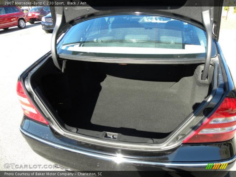 Black / Ash 2007 Mercedes-Benz C 230 Sport