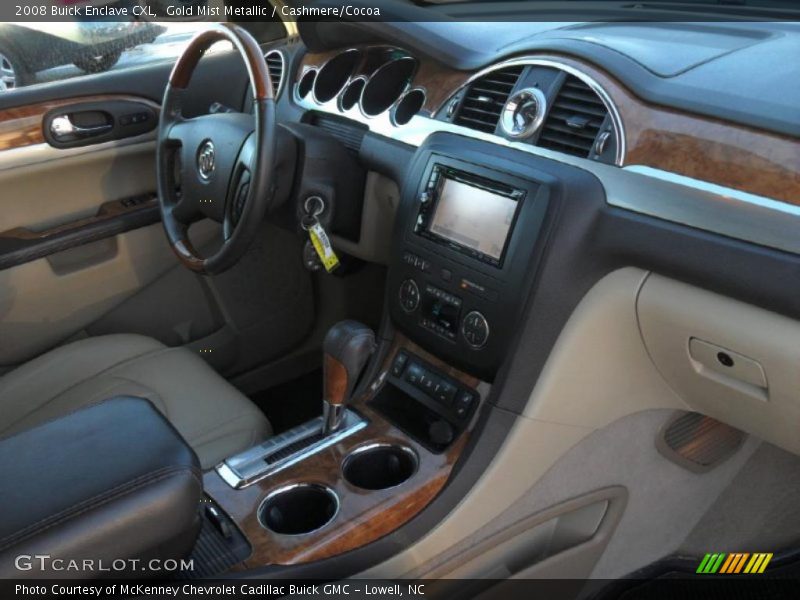 Gold Mist Metallic / Cashmere/Cocoa 2008 Buick Enclave CXL