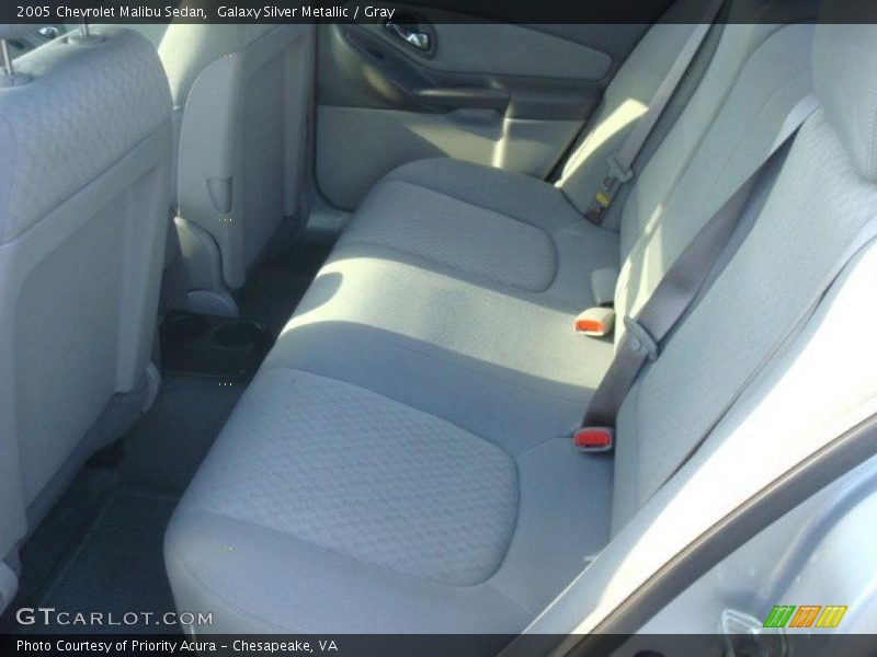 Galaxy Silver Metallic / Gray 2005 Chevrolet Malibu Sedan