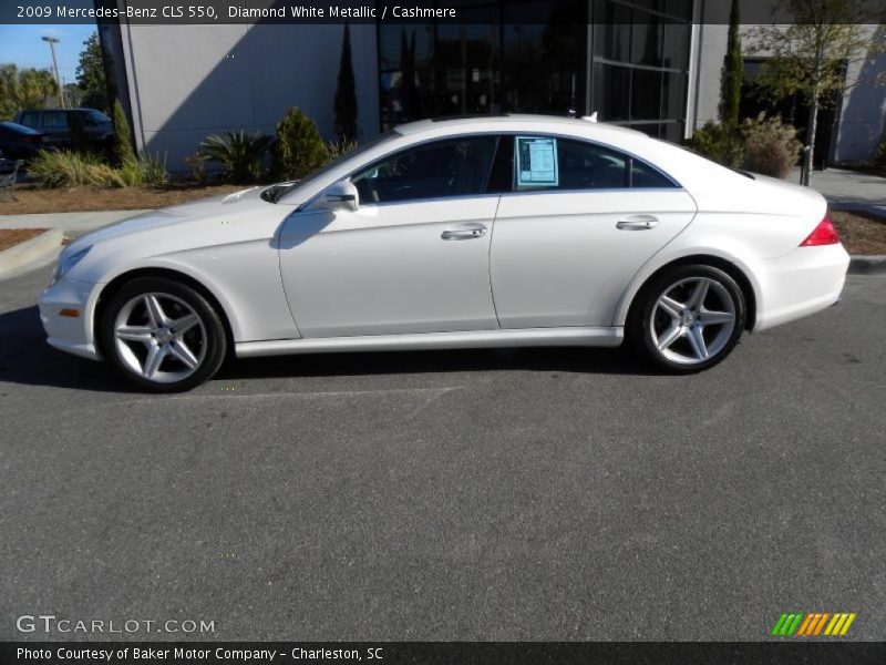  2009 CLS 550 Diamond White Metallic