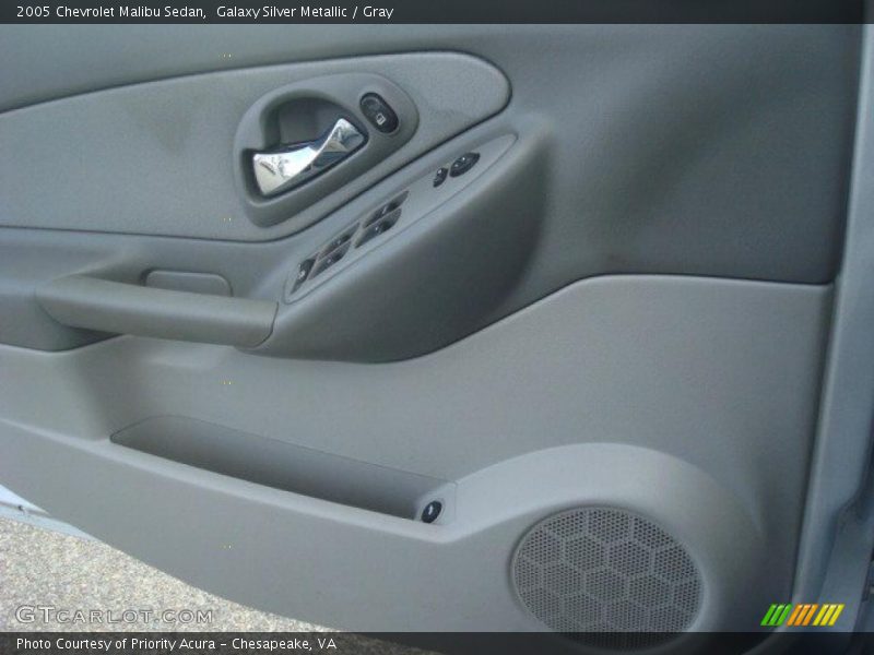 Galaxy Silver Metallic / Gray 2005 Chevrolet Malibu Sedan