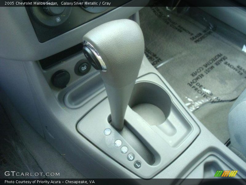 Galaxy Silver Metallic / Gray 2005 Chevrolet Malibu Sedan