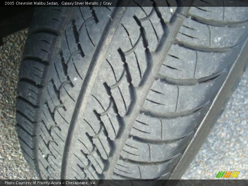 Galaxy Silver Metallic / Gray 2005 Chevrolet Malibu Sedan