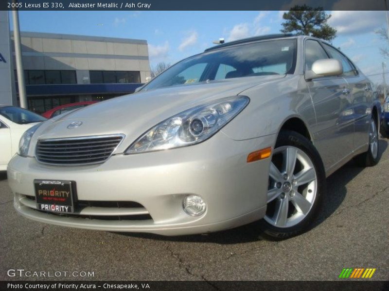 Alabaster Metallic / Ash Gray 2005 Lexus ES 330