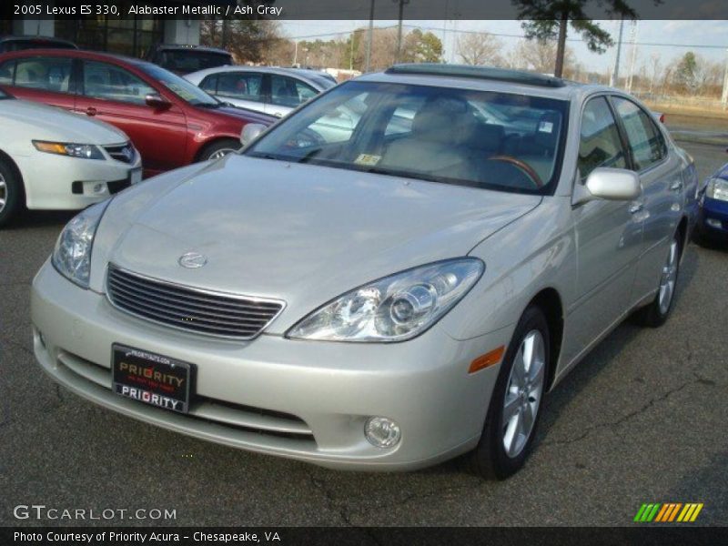 Alabaster Metallic / Ash Gray 2005 Lexus ES 330