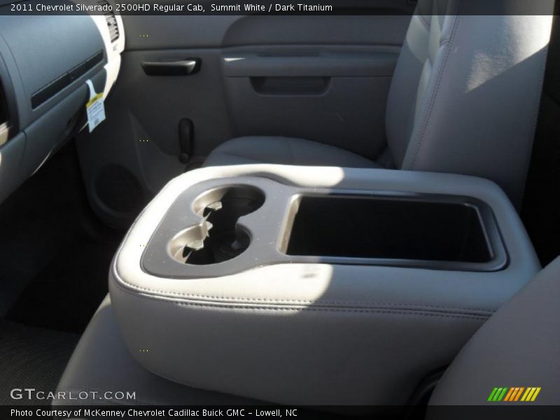 Summit White / Dark Titanium 2011 Chevrolet Silverado 2500HD Regular Cab