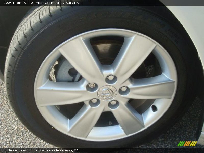 Alabaster Metallic / Ash Gray 2005 Lexus ES 330