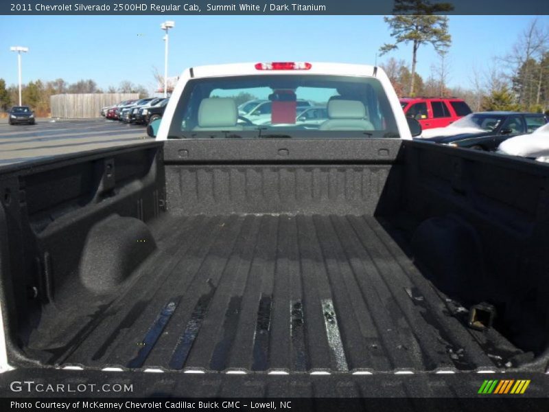 Summit White / Dark Titanium 2011 Chevrolet Silverado 2500HD Regular Cab