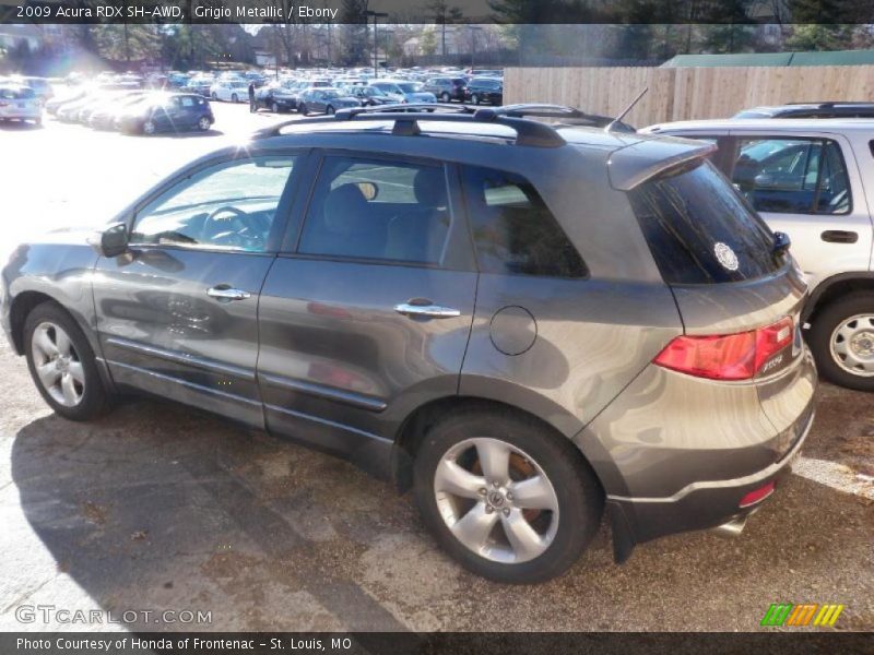 Grigio Metallic / Ebony 2009 Acura RDX SH-AWD
