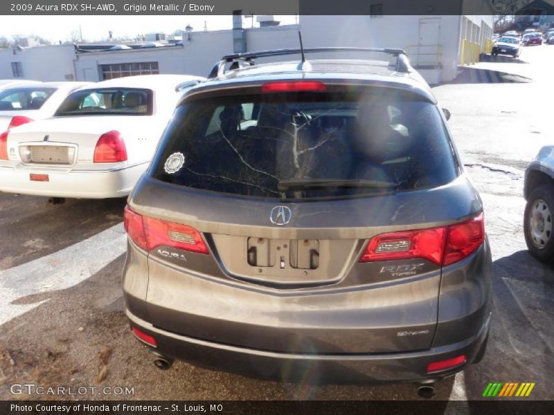 Grigio Metallic / Ebony 2009 Acura RDX SH-AWD