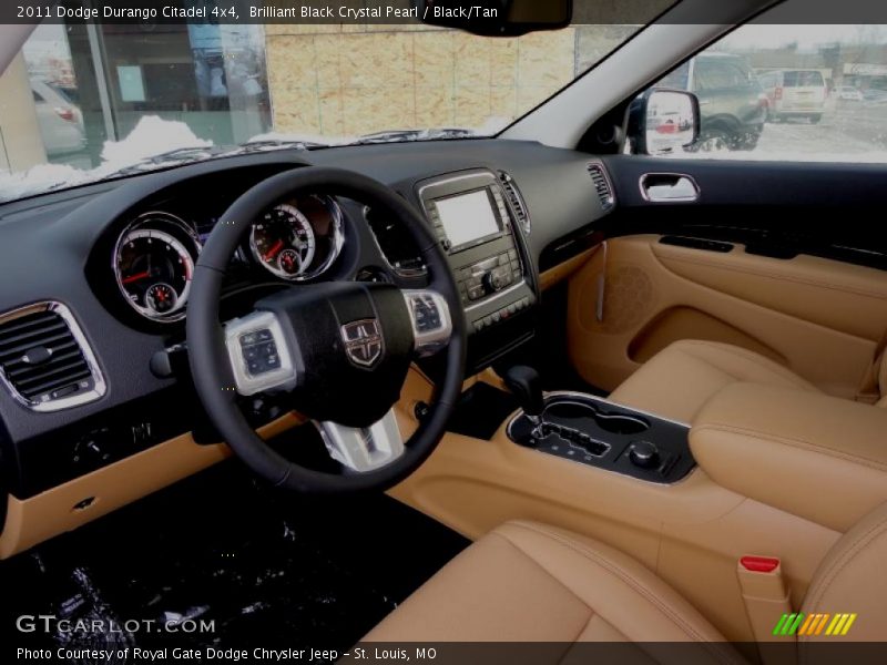 Black/Tan Interior - 2011 Durango Citadel 4x4 