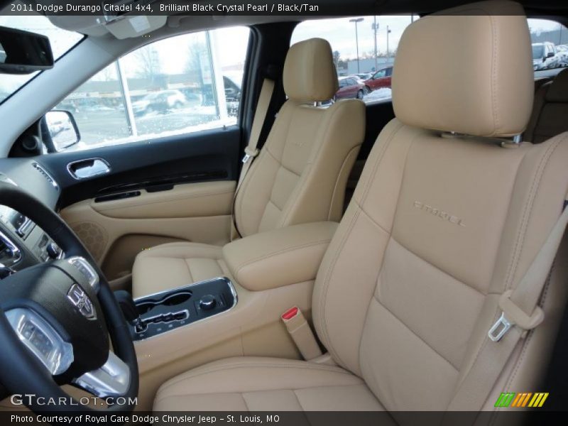  2011 Durango Citadel 4x4 Black/Tan Interior