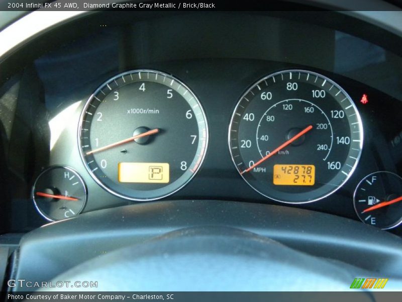  2004 FX 45 AWD 45 AWD Gauges