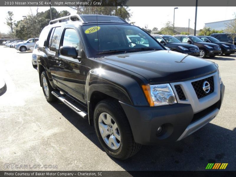 Night Armor Metallic / Gray 2010 Nissan Xterra SE 4x4