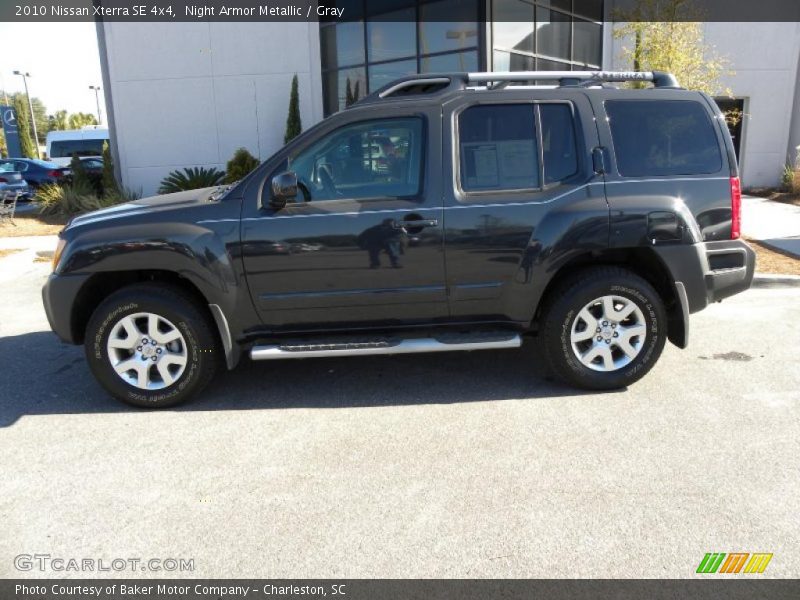 Night Armor Metallic / Gray 2010 Nissan Xterra SE 4x4