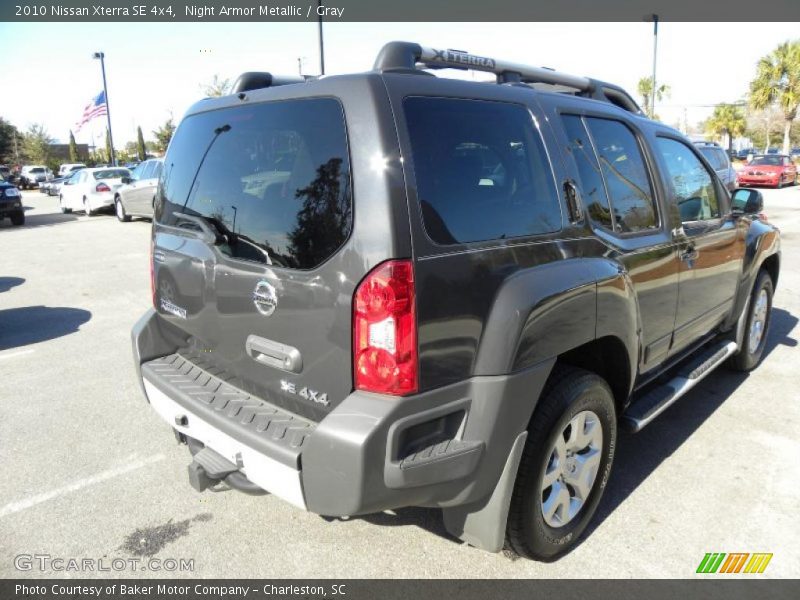 Night Armor Metallic / Gray 2010 Nissan Xterra SE 4x4