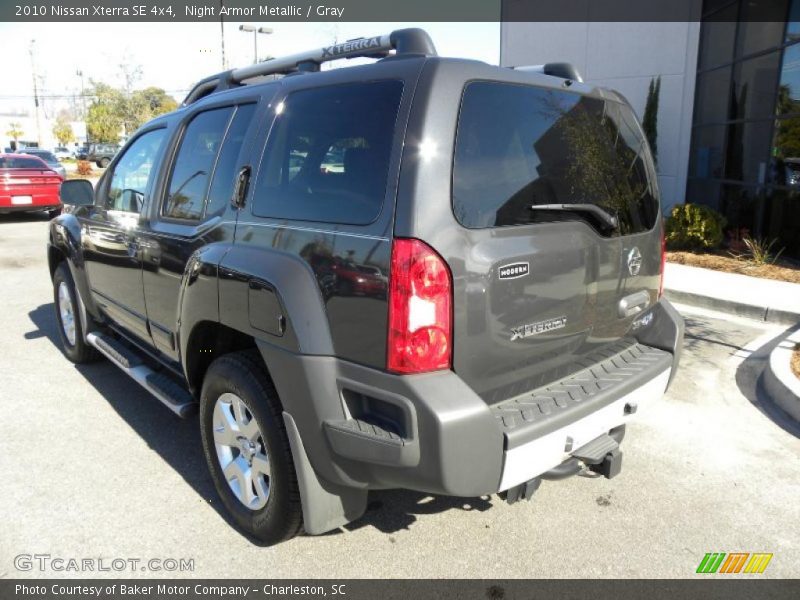 Night Armor Metallic / Gray 2010 Nissan Xterra SE 4x4