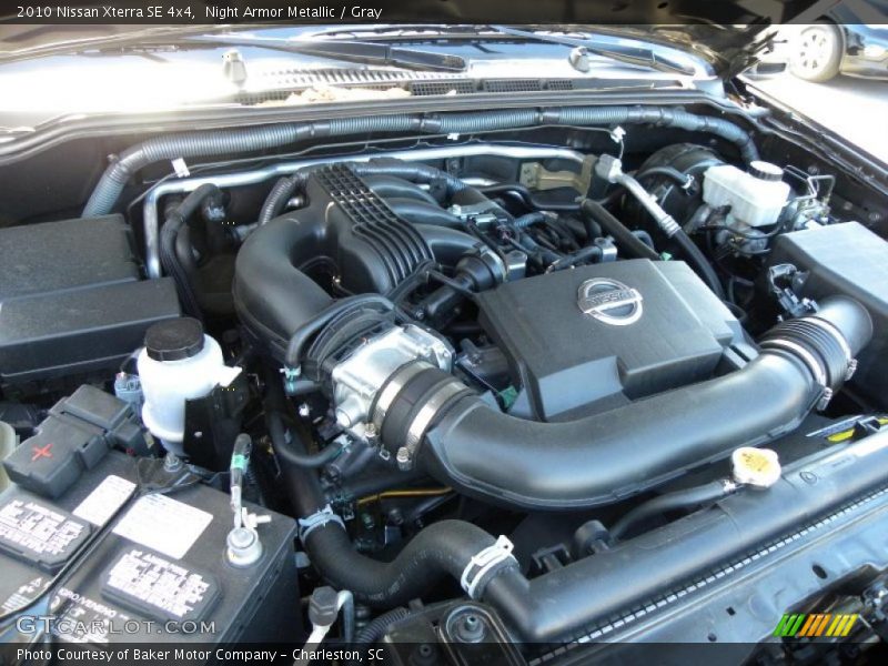  2010 Xterra SE 4x4 Engine - 4.0 Liter DOHC 24-Valve CVTCS V6