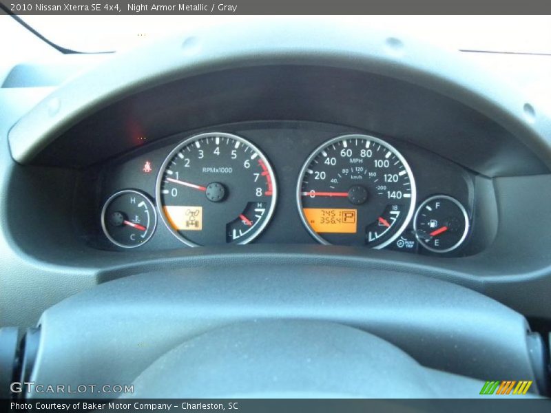  2010 Xterra SE 4x4 SE 4x4 Gauges