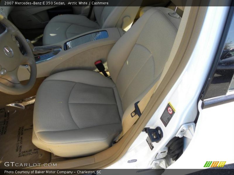 Arctic White / Cashmere 2007 Mercedes-Benz E 350 Sedan