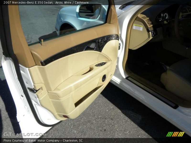 Arctic White / Cashmere 2007 Mercedes-Benz E 350 Sedan