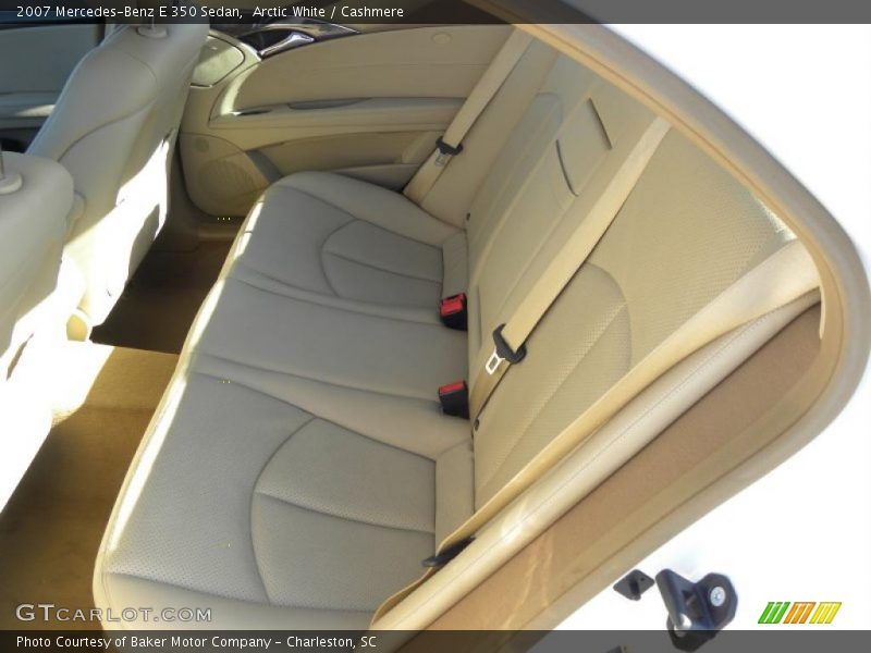 Arctic White / Cashmere 2007 Mercedes-Benz E 350 Sedan