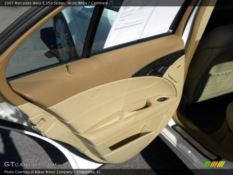 Arctic White / Cashmere 2007 Mercedes-Benz E 350 Sedan