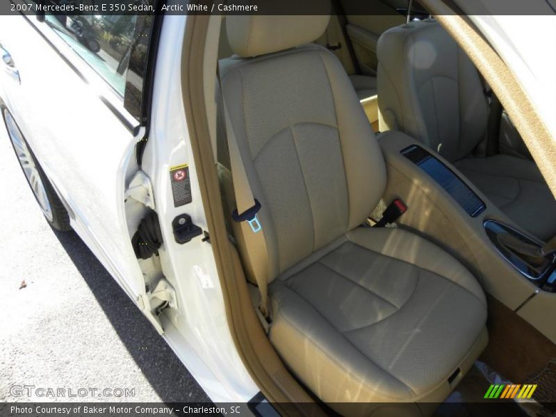 Arctic White / Cashmere 2007 Mercedes-Benz E 350 Sedan