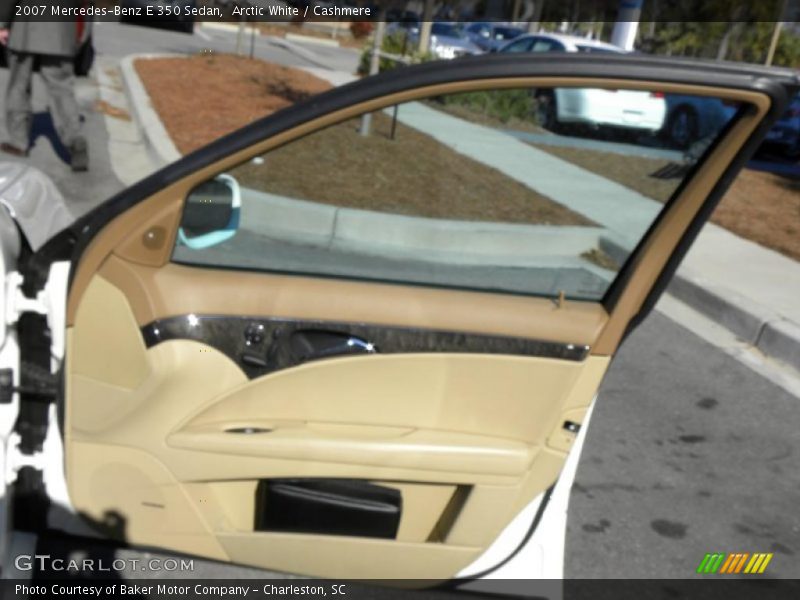 Arctic White / Cashmere 2007 Mercedes-Benz E 350 Sedan