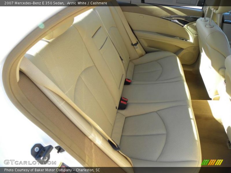 Arctic White / Cashmere 2007 Mercedes-Benz E 350 Sedan