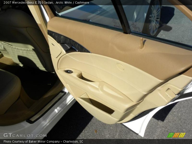 Arctic White / Cashmere 2007 Mercedes-Benz E 350 Sedan