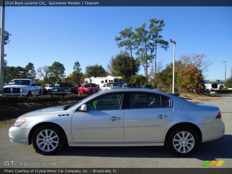 Quicksilver Metallic / Titanium 2010 Buick Lucerne CXL