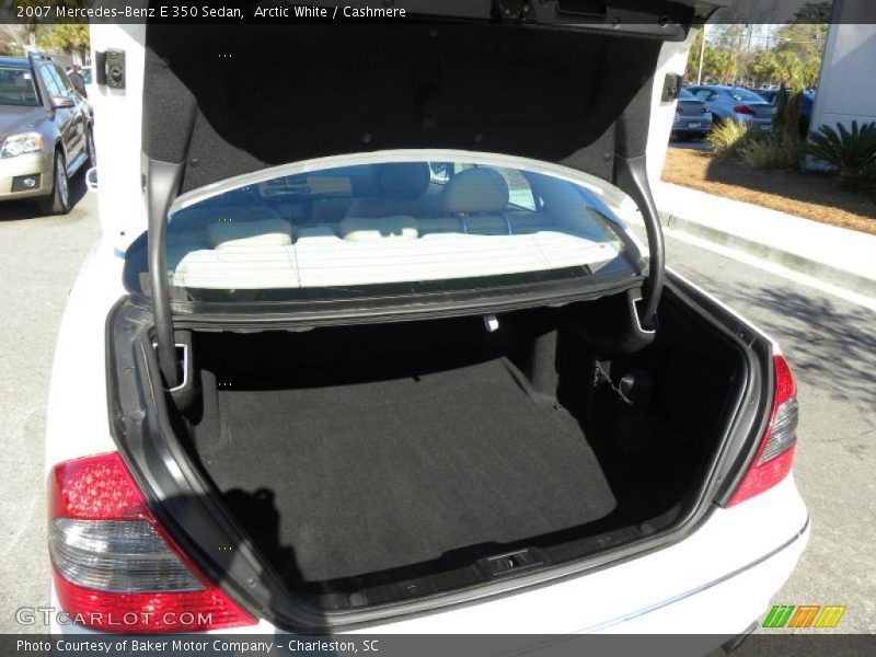 Arctic White / Cashmere 2007 Mercedes-Benz E 350 Sedan