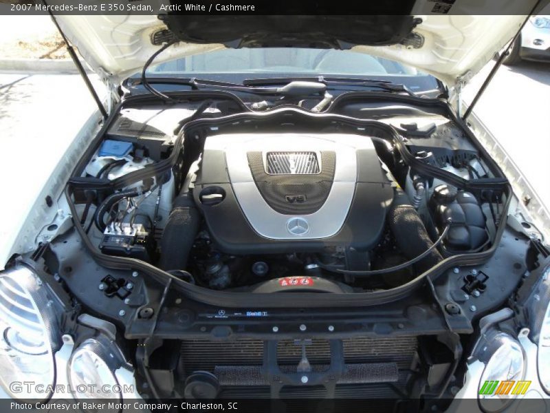 Arctic White / Cashmere 2007 Mercedes-Benz E 350 Sedan
