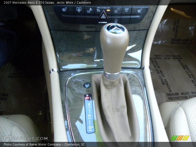 Arctic White / Cashmere 2007 Mercedes-Benz E 350 Sedan